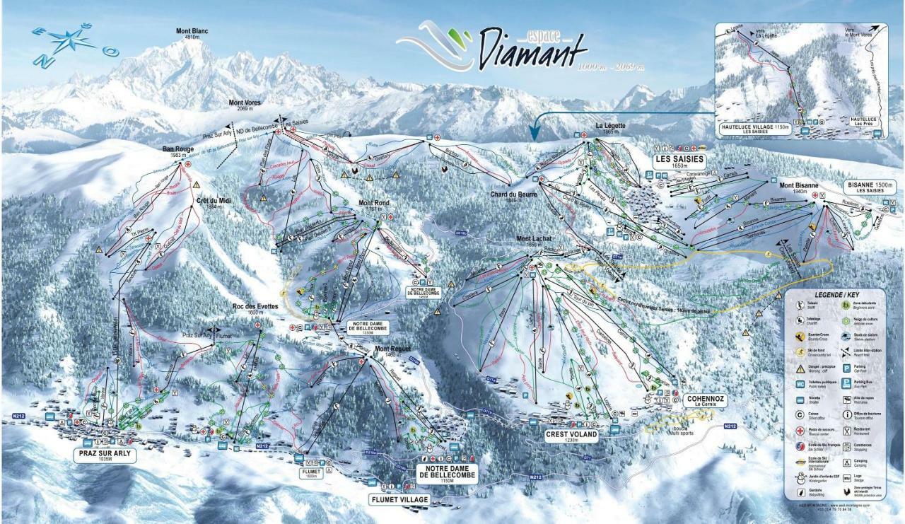 Fleur Des Montagnes Appartement Praz-sur-Arly Buitenkant foto